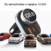 Handsfree Awei C-843 Bluetooth 5.0 met FM-transmitter, USB- en USB-C-aansluitingen