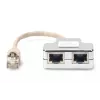 Patchkabel-adapter Digitus CAT 5e afgeschermd 1:1