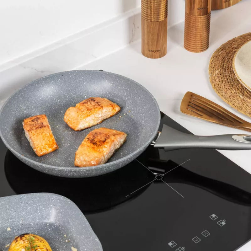 Salter BW02764G1EU7 Marblestone 28 cm braadpan