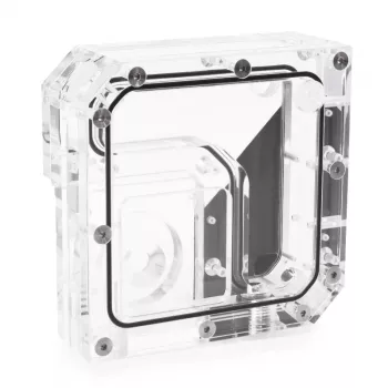 Reservoir Alphacool 15075 acryl zwart transparant 120mm