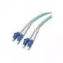 M-CAB - patchkabel - LC multimode (M) naar LC multimode (M) - 3 m - glasvezel - simplex - 50/125 micrometer - OM3 - aquamarijn