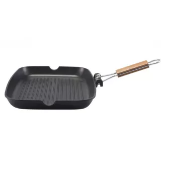 Elektrische grill Beper PE.511 met 26x36 cm antiaanbaklaag