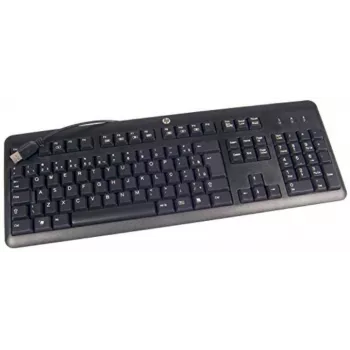 HP 672647-L33 toetsenbord kantoor USB QWERTY US International zwart