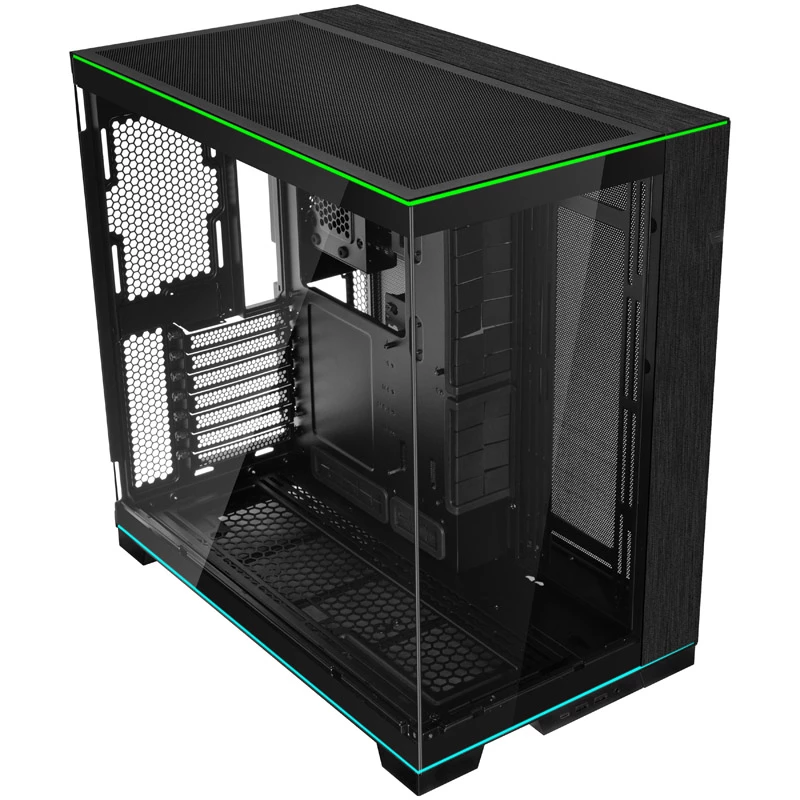 Lian Li O11DERGBX O11D EVO pc-behuizing Glas Midi-Tower Zwart RGB Tempered
