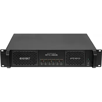 Vermogensversterker Omnitronic MTC-4806 6-kanaals 4800W