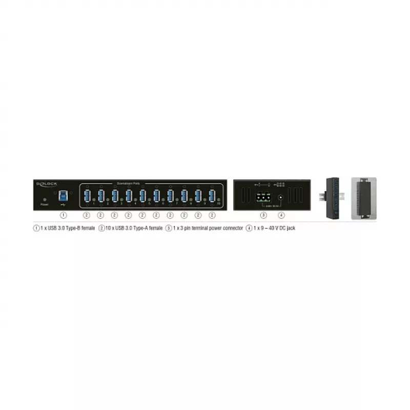 USB-hub DeLOCK 63919