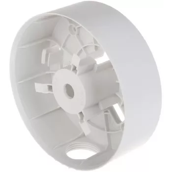 Aansluitdoos Hikvision DS-1280ZJ-PT3 – wit, universele houder, Ø12 cm, hoogte 40,5 mm, max. belasting 2 kg