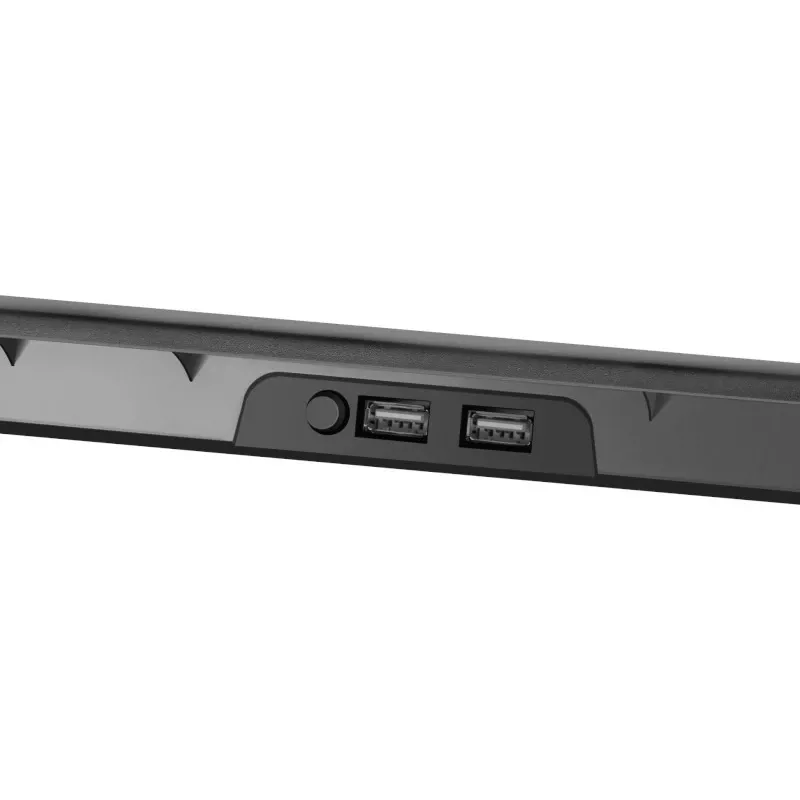 Notebook koelpad DEFENDER NS-503 voor laptops tot 43,2 cm (17 inch), 2 ventilatoren, USB-gevoed, zwart
