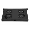 Ventilatorpaneel Extralink 19 inch 4 ventilatoren met thermostaat