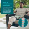 Kniebandage HoMedics SR-CMXKE10HBND modulair compressiesysteem met controller