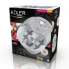 Beenmassageapparaat Adler AD 2167 met rol- en vibratiemassage, warmte, instelbare intensiteit, 80 W, grijs wit