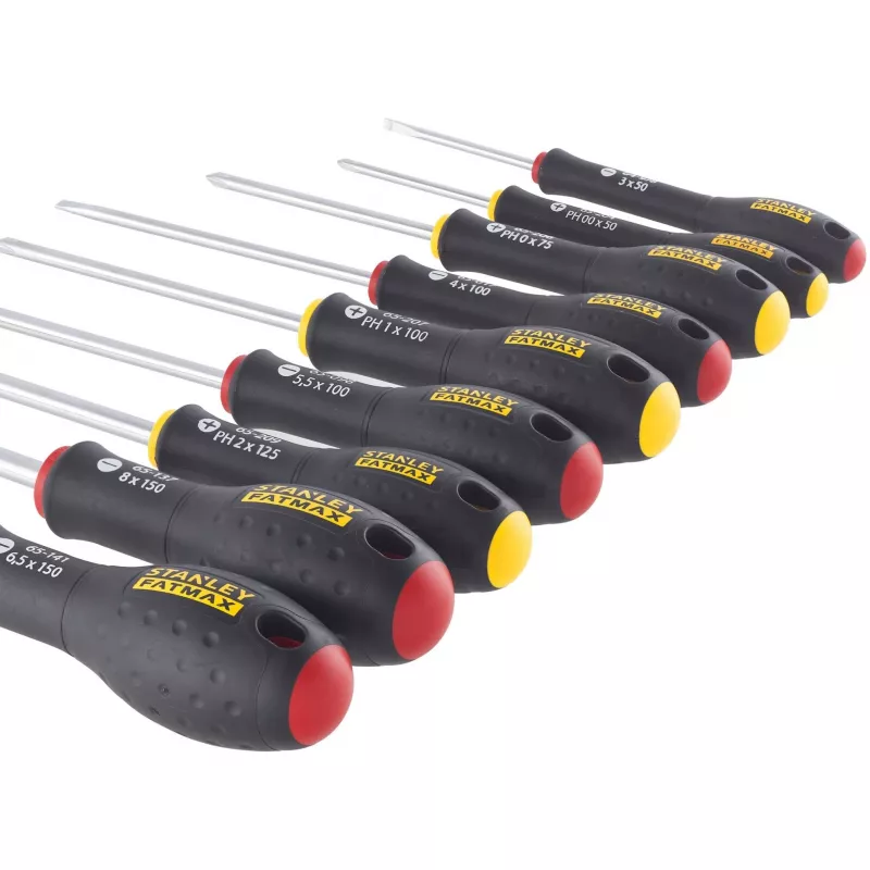 Handschroevendraaierset STANLEY FATMAX FMHT65439-0 — platte schroevendraaiers, verschillende maten