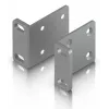 Montageset Ubiquiti UACC-Rack-Ear-1U grijs verzinkt staal