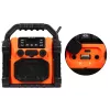 Draagbare AM/FM-radio BLOW RA14 bouwradio, op batterijen, AM- en FM-ontvangst