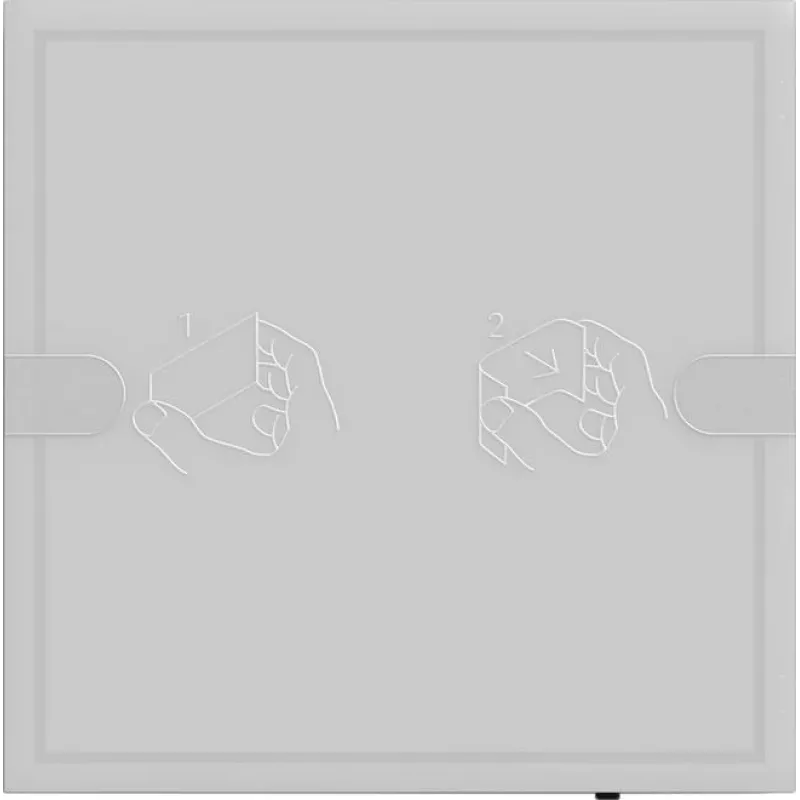 GIRA tastsensor 4 comfort 1-voudig KNX TS4 antraciet 5001028