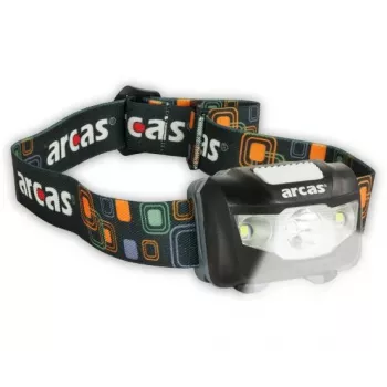 Arcas | hoofdlamp | ARC5 | 1 LED+2 breedstralers-LED's | 5 W | 160 lm | 4+3 lichtfuncties