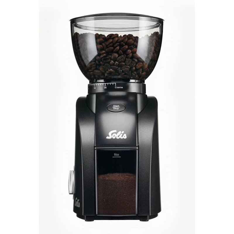Koffiemolen Solis Scala Zero Static 135 W zwart zilver