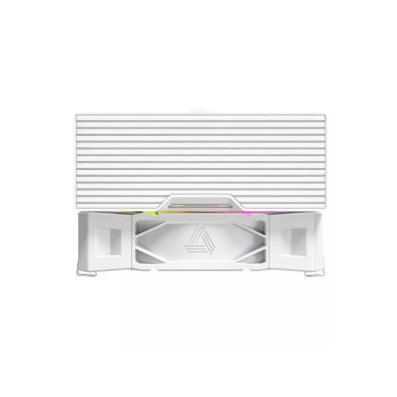 Montech NX400 White ARGB CPU-luchtkoeler, 120 mm, multi-socket, wit