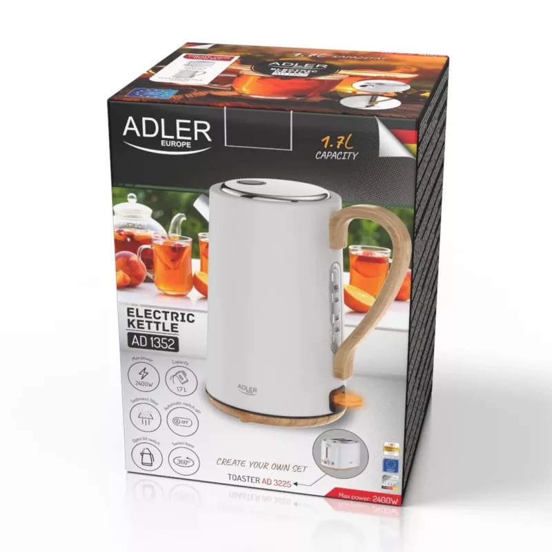 ADLER AD 1352 elektrische waterkoker