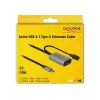 Delock USB-C Actieve verlengkabel, 5 m, USB 5 Gbps (USB-20225 / 85392)