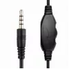 Bedrade gaming-headset GEMBIRD MHS-03-BKRD — binaural, omsluitend, 3,5 mm, 1,8 m kabel, rood/zwart
