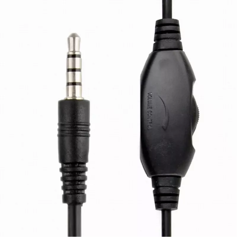 Bedrade gaming-headset GEMBIRD MHS-03-BKRD — binaural, omsluitend, 3,5 mm, 1,8 m kabel, rood/zwart