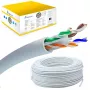 Netwerkkabel Extralink Twisted pair CAT6 UTP (U/UTP) V2 indoor 100M grijs