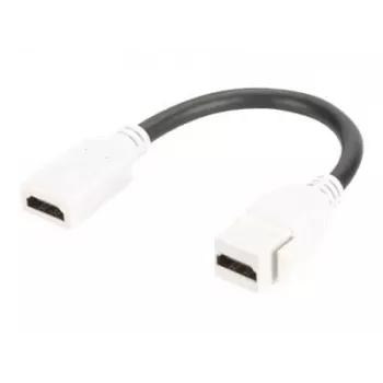 Digitus HDMI 2.0 keystone-module met 12 cm kabel (bus/bus)