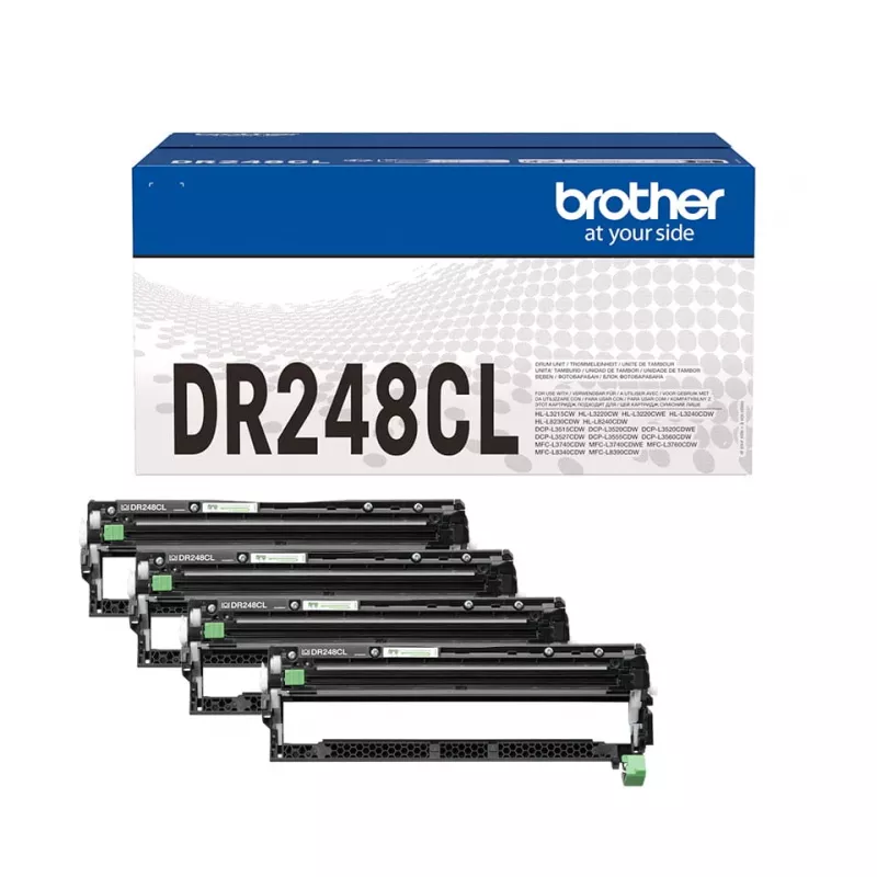 Brother DR-248CL printtrommel origineel 4 stuks multipack