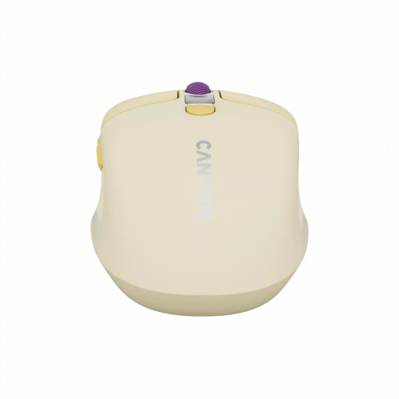 Canyon MW-26 – 2in1 draadloze optische muis Bluetooth / 2,4 GHz – stil – 6 toetsen – 800/1200