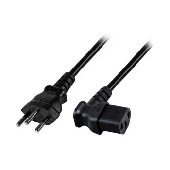 EFB-Elektronik netsnoer Zwitserse Type 12 - C13 90°, zwart, 1,8 m, 3 x 0,75 mm² Fabrikant: EFB Elektronik (EK483.1,8V2)