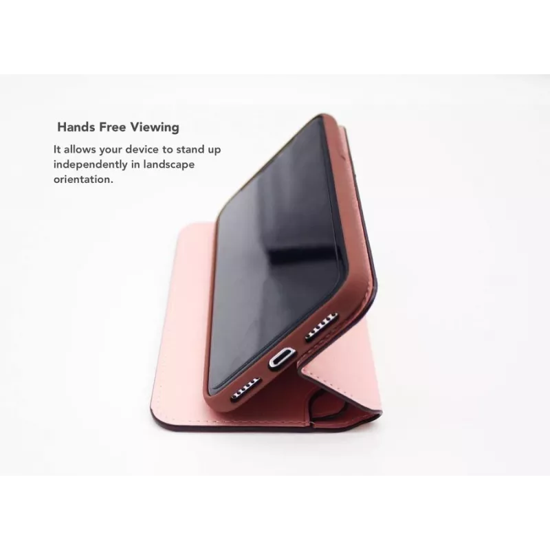 Folio case VixFox voor iPhone 7/8 — roze, folio-hoes