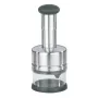 GEFU TRITARE handmatige hakmolen zwart, RVS, transparant