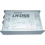 Passieve DI-box Omnitronic LH-055 1-kanaals — passieve direct box voor instrument-/linegebruik, 1 ingang, gebalanceerde XLR-uitgang