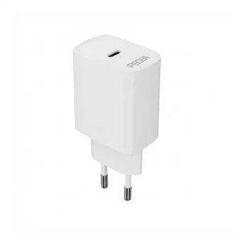 PEDEA USB-C reisoplader 20W Power Delivery wit (60040103)