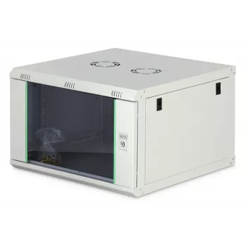 Wandgemonteerde rackbehuizing DIGITUS Dynamic-N 7U 19 inch 600x600 mm, ongemonteerd, IP20, slot met sleutel