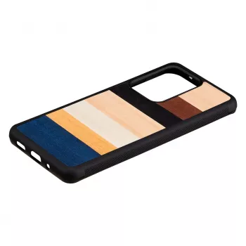 Telefoonhoesje Man and Wood voor Samsung Galaxy S20 Ultra — zwart