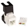 Ethernet Cat6 unshielded flip jack Lanview LVN128143 — RJ45 keystone-moduledrager