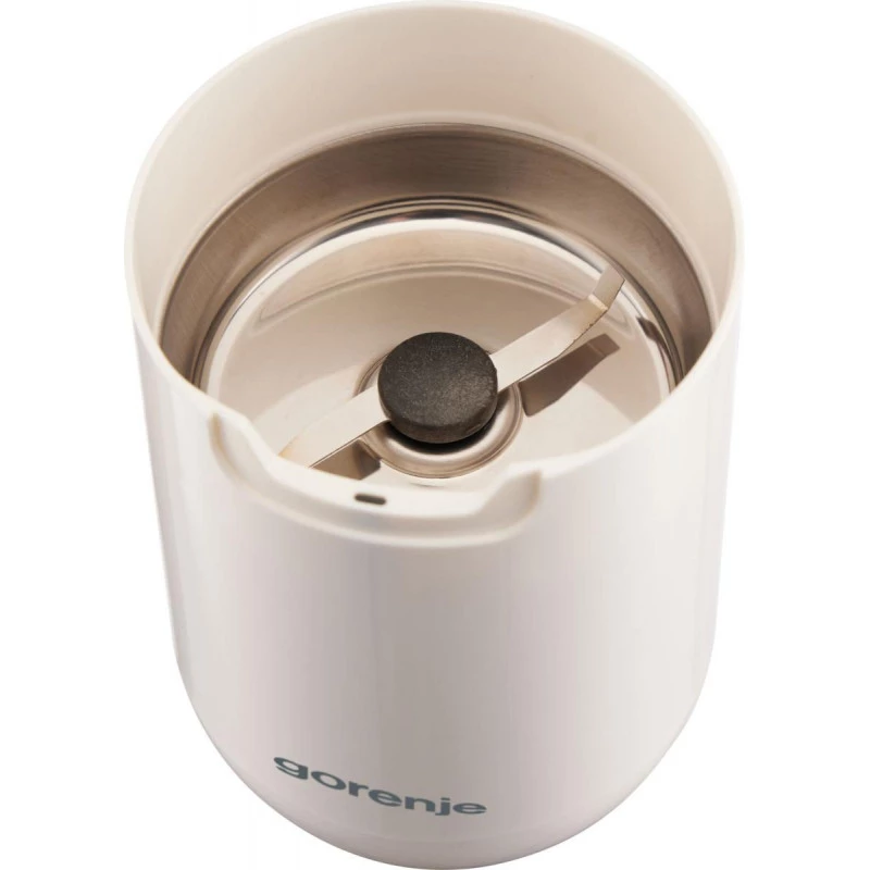 Gorenje | Koffiemolen | SMK150SW | 150 W | Bonencapaciteit 45 g | Dekselbeveiligingsschakelaar | wit