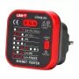 Stopcontacttester Unit UT07B-EU — spanning- en polariteitscontrole van stopcontacten, EU-stekker