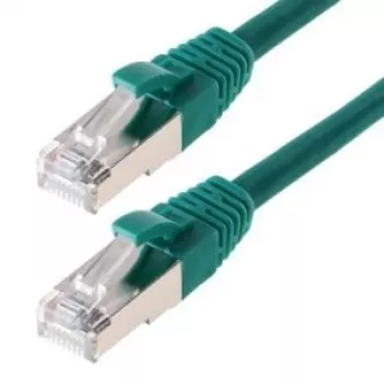 Netwerkkabel Helos CAT6 S/FTP (PIMF) 7,5 m groen