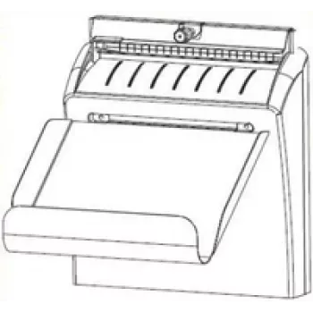 Snijmes-vervangingsonderdeel voor Zebra-labelprinter, model P1058930-190 — compatibel met ZT420, 1 stuk