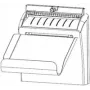 Snijmes-vervangingsonderdeel voor Zebra-labelprinter, model P1058930-190 — compatibel met ZT420, 1 stuk