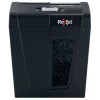 Papiervernietiger REXEL Secure X8 — kruisversnippering P-4, 4x40 mm, capaciteit 8 vel, 14 l opvangbak, zwart