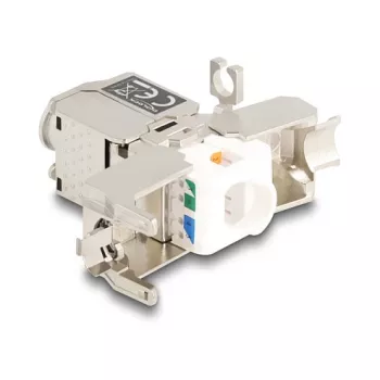 Netwerkkabel-koppelaar DeLOCK 88198 LSA naar LSA Cat.6A STP 31,6 mm roestvrij staal