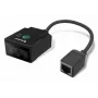 Vaste barcodelezer Newland FM431 Barracuda Pro 1D/2D CMOS bedraad zwart