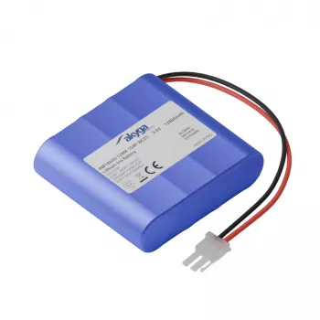 Akyga AKY2834 Li-Ion-accupack INR18650-128M-1S4P PCM WC2S, 3,6 V, 12800 mAh, Cvilux 2-polig