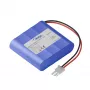 Akyga AKY2834 Li-Ion-accupack INR18650-128M-1S4P PCM WC2S, 3,6 V, 12800 mAh, Cvilux 2-polig