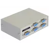 DeLock switch VGA 4 poorts handmatig bidirectioneel - beeldschermschakelaar - 4 x VGA - desktop (87635)