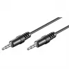 Audiokabel Goobay 51659 2,5 m 3,5 mm zwart